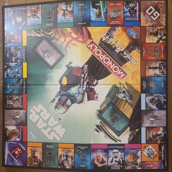 Monopoly Star Wars Boba Fett Edition Board Game - Picture 8 of 8